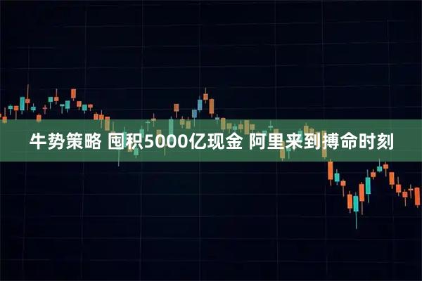 牛势策略 囤积5000亿现金 阿里来到搏命时刻
